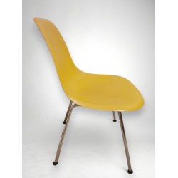 Chaises DSX en fibres de verre jaunes de 1975